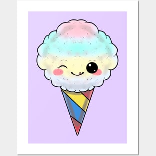 Cute Cotton Candy Posters and Art